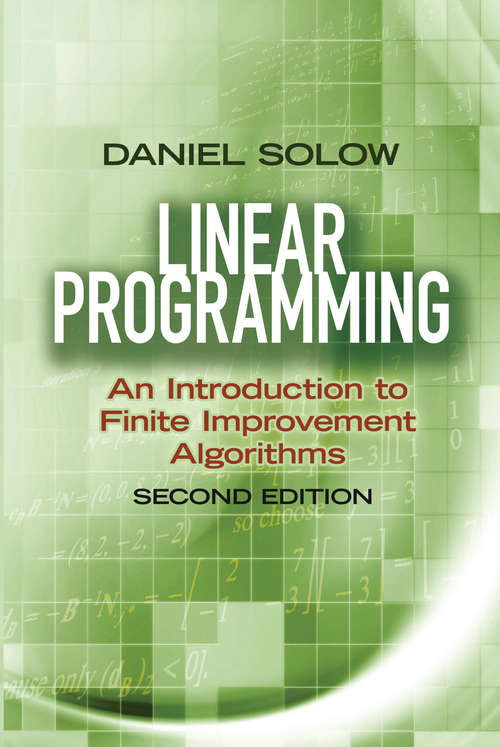 Book cover of Linear Programming: Second Edition