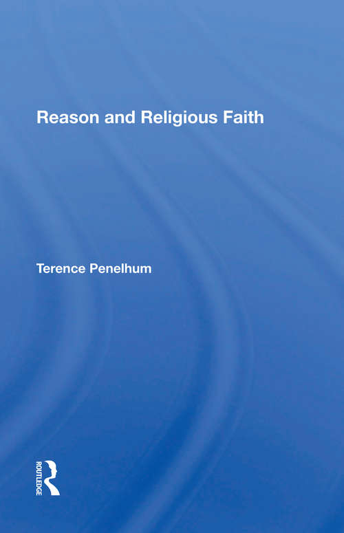 Book cover of Reason And Religious Faith