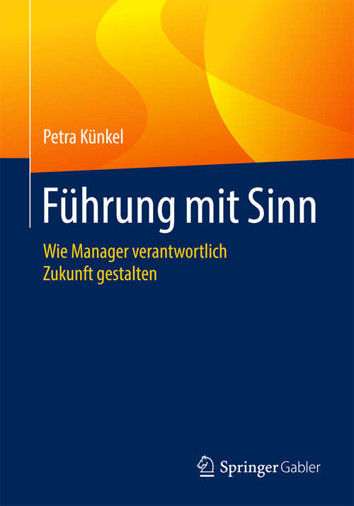 Book cover of Führung mit Sinn