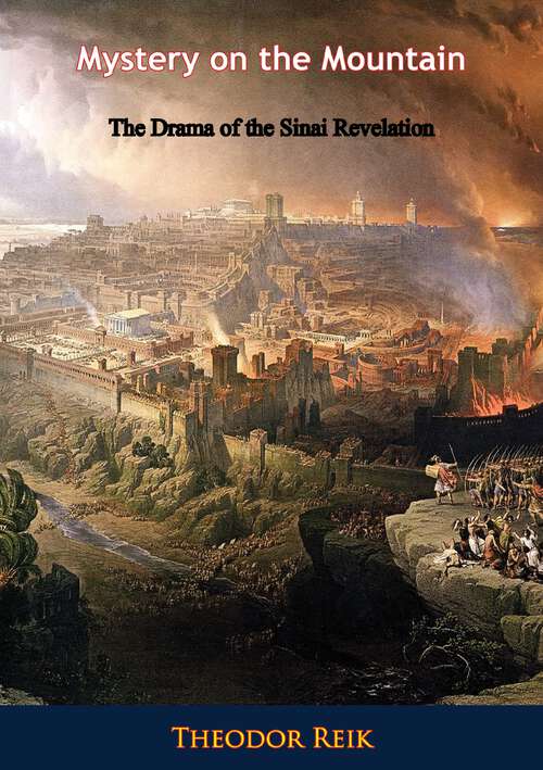 Book cover of Mystery on the Mountain: The Drama of the Sinai Revelation