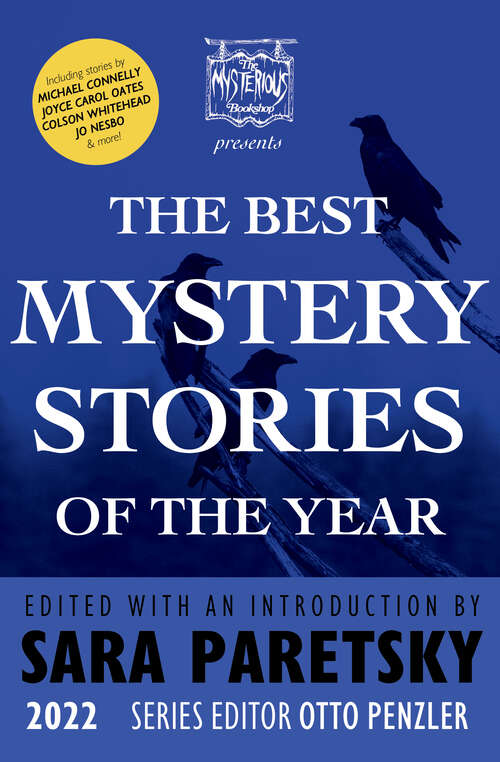 Book cover of The Mysterious Bookshop Presents the Best Mystery Stories of the Year 2022 (Best Mystery Stories #2)