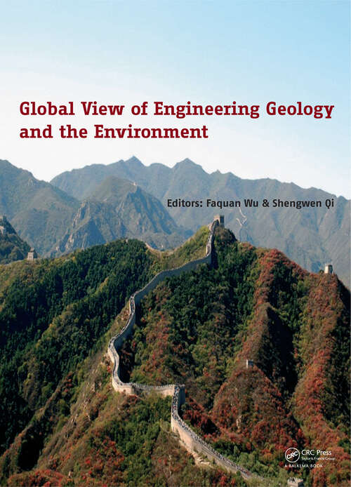 Book cover of Global View of Engineering Geology and the Environment (1)