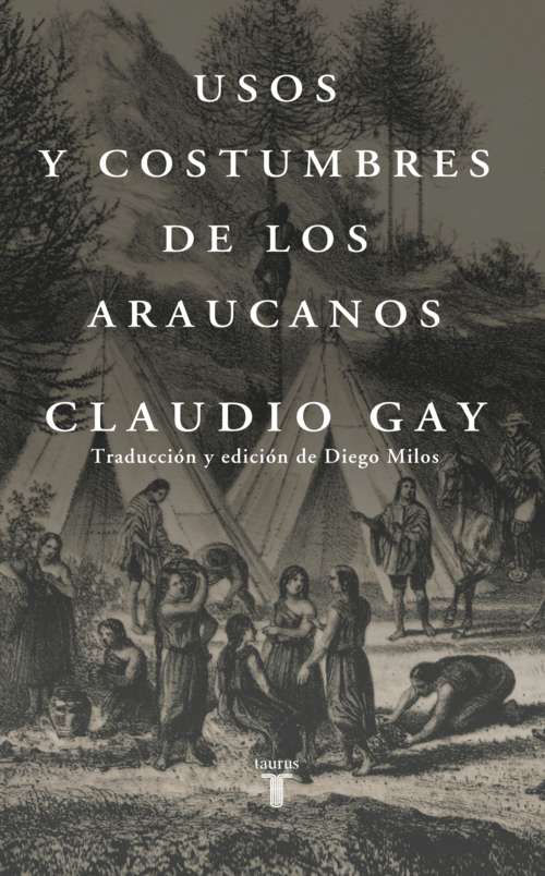 Book cover of Usos y costumbres de los araucanos