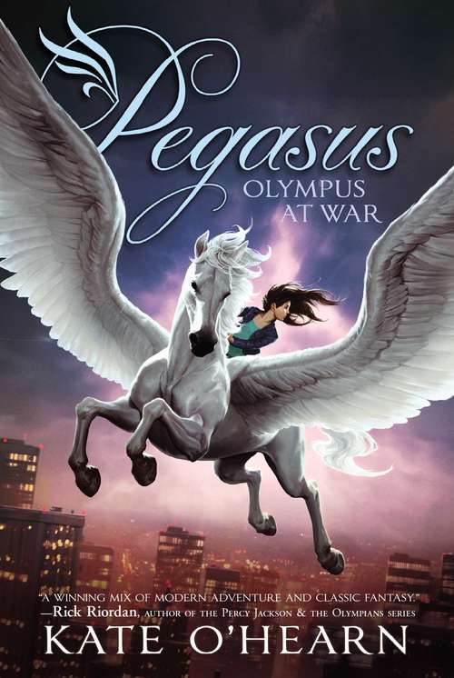 Book cover of Olympus at War (Pegasus #2)
