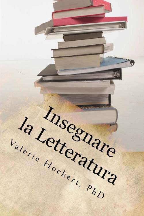 Book cover of Insegnare la Letteratura