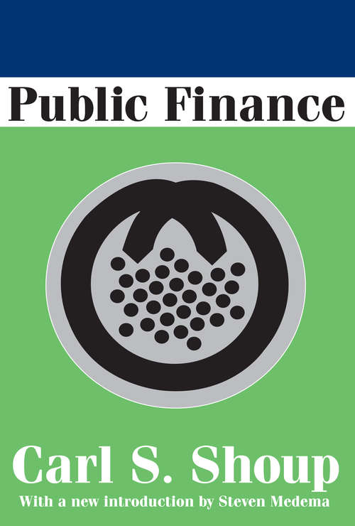 Book cover of Public Finance (Social And Economic Studies Of Post-war France Ser.)