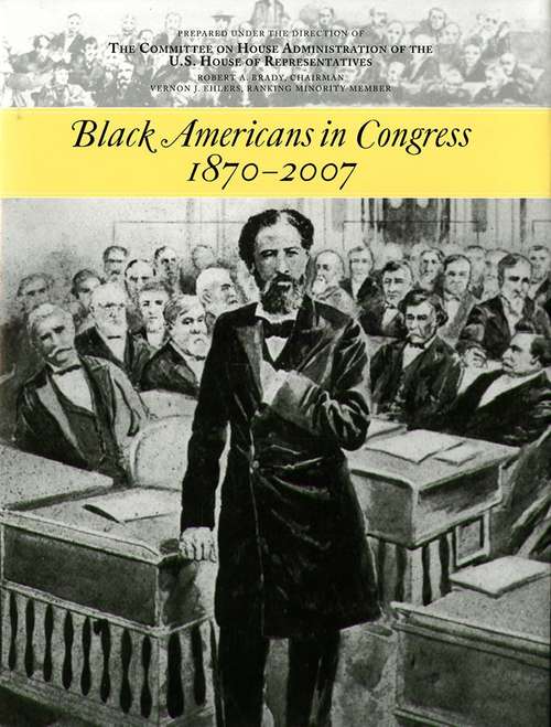 Book cover of Black Americans in Congress, 1870-2007