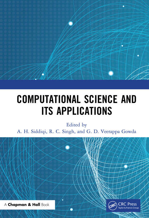 Book cover of Computational Science and its Applications