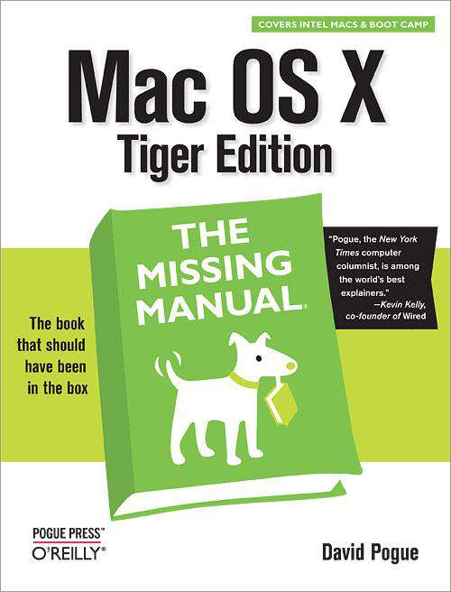 Book cover of Mac OS X: The Missing Manual (1) (Missing Manual)