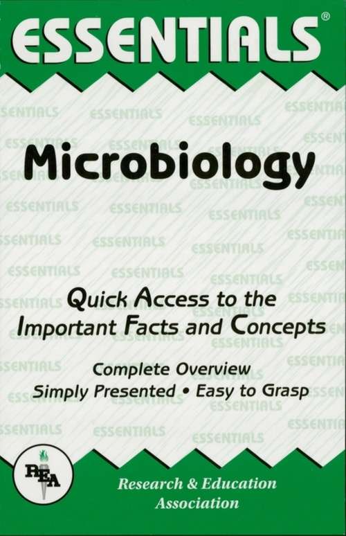 Book cover of Microbiology Essentials (Essentials Study Guides)