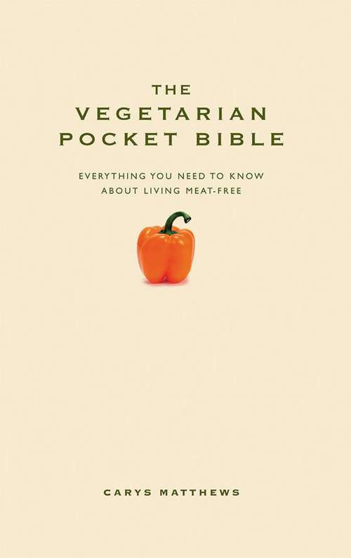 Book cover of The Vegetarian Pocket Bible