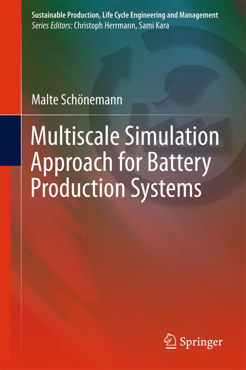 Book cover of Multiscale Simulation Approach for Battery Production Systems