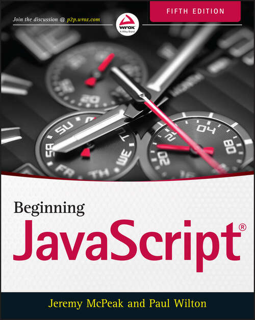 Book cover of Beginning JavaScript (5)