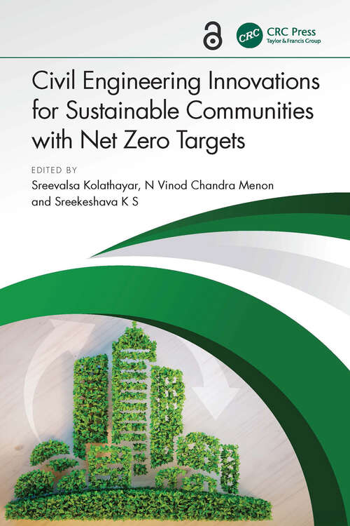 Book cover of Civil Engineering Innovations for Sustainable Communities with Net Zero Targets