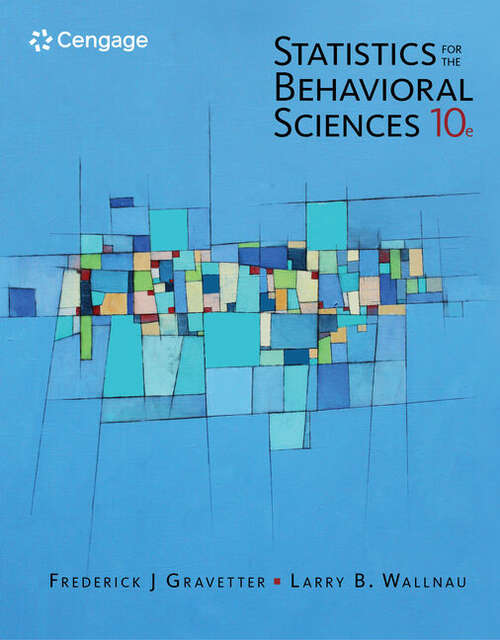 Book cover of Statistics for the Behavioral Sciences (Tenth Edition)