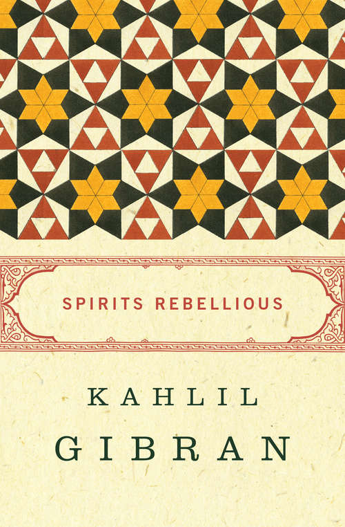 Book cover of Spirits Rebellious: Large Print