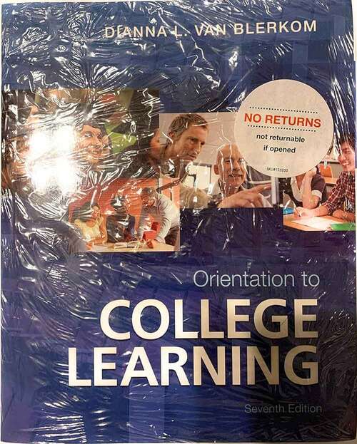 Book cover of Orientation to College Learning (Seventh Edition)