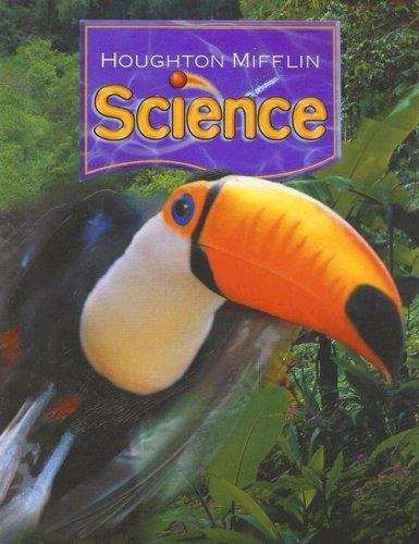 Book cover of Houghton Mifflin Science (Grade #3)
