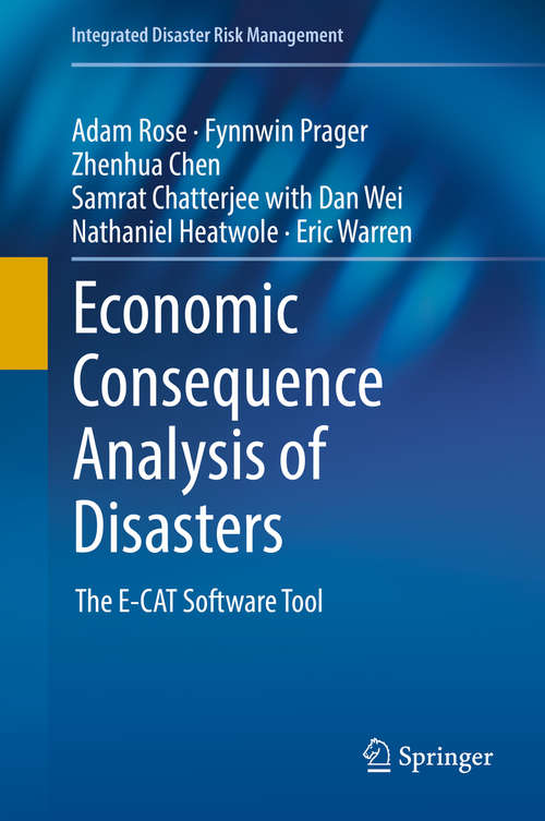 Book cover of Economic Consequence Analysis of Disasters