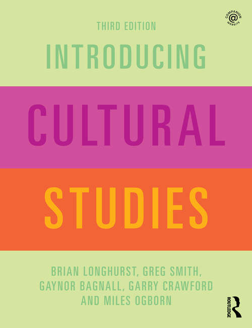 Book cover of Introducing Cultural Studies (3)