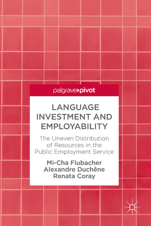 Book cover of Language Investment and Employability