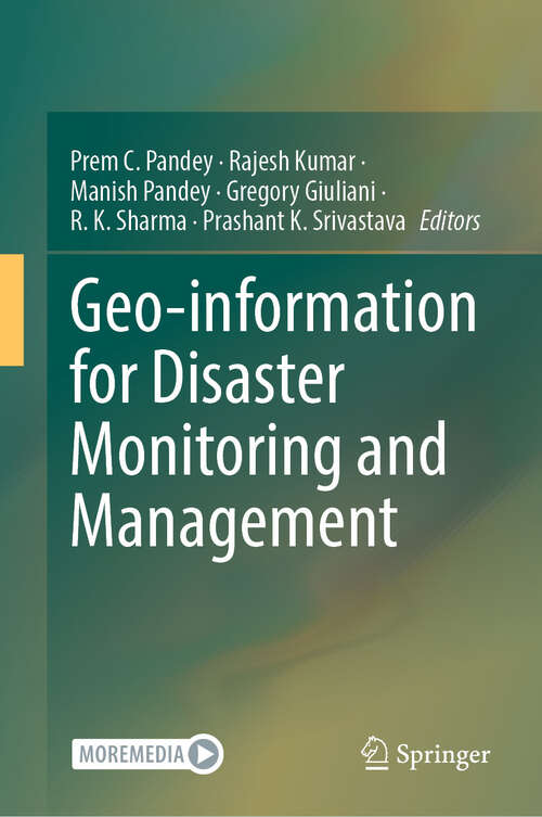 Book cover of Geo-information for Disaster Monitoring and Management (2024)