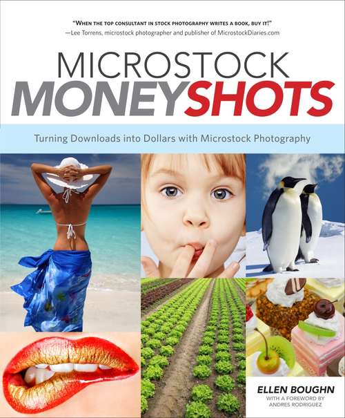 Book cover of Microstock Money Shots: Turning Downloads into Dollars with Microstock Photography
