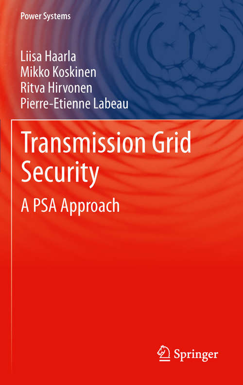 Book cover of Transmission Grid Security