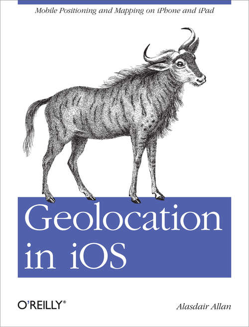 Book cover of Geolocation in iOS