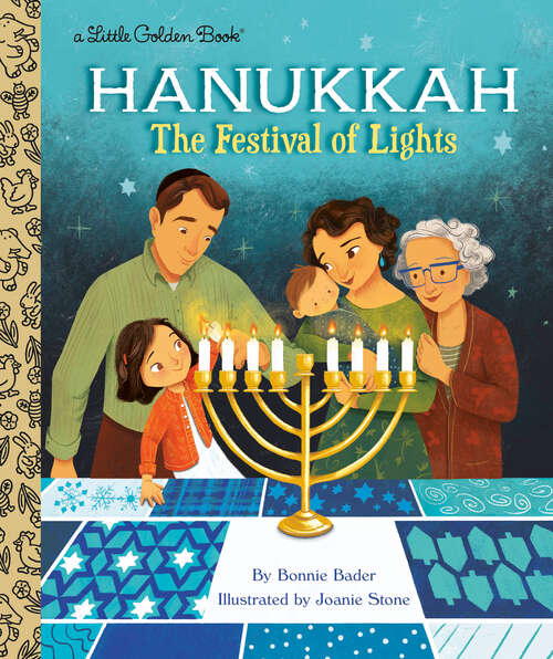 Book cover of Hanukkah: The Festival of Lights (Little Golden Book)