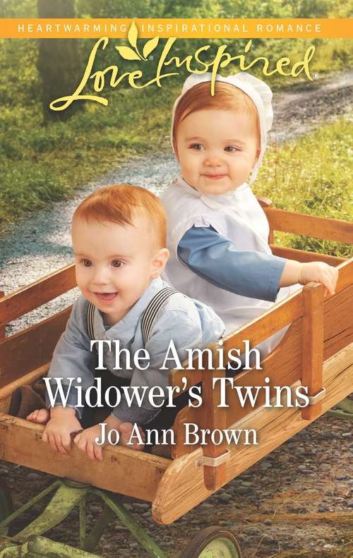 Book cover of The Amish Widower's Twins: A Fresh-Start Family Romance (Original) (Amish Spinster Club)
