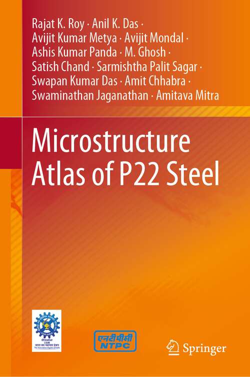 Book cover of Microstructure Atlas of P22 Steel (1st ed. 2023)