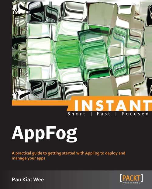 Book cover of Instant AppFog