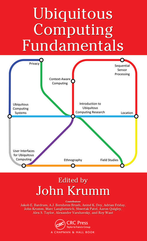 Book cover of Ubiquitous Computing Fundamentals