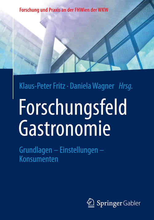 Book cover of Forschungsfeld Gastronomie
