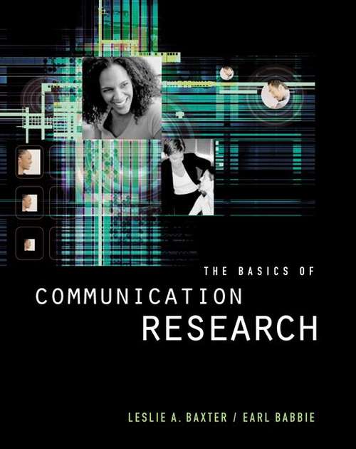 Book cover of The Basics of Communication Research