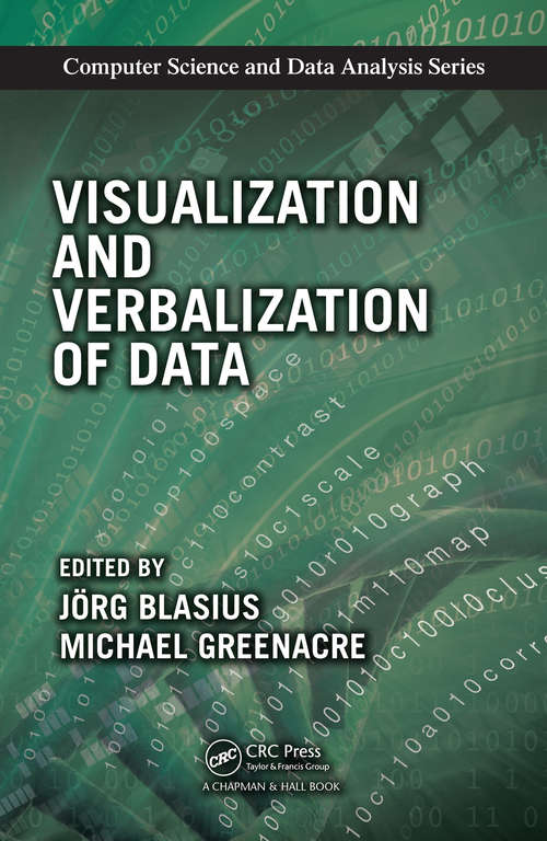 Book cover of Visualization and Verbalization of Data (1) (Chapman & Hall/CRC Computer Science & Data Analysis)