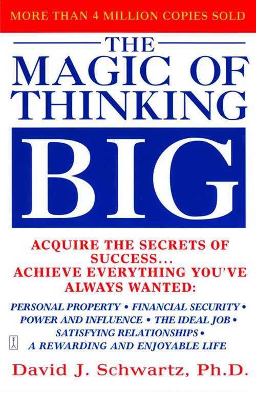 Book cover of Magic of Thinking Big