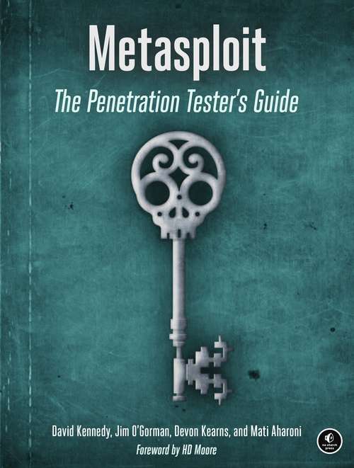 Book cover of Metasploit
