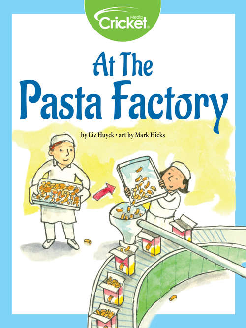 Book cover of At the Pasta Factory