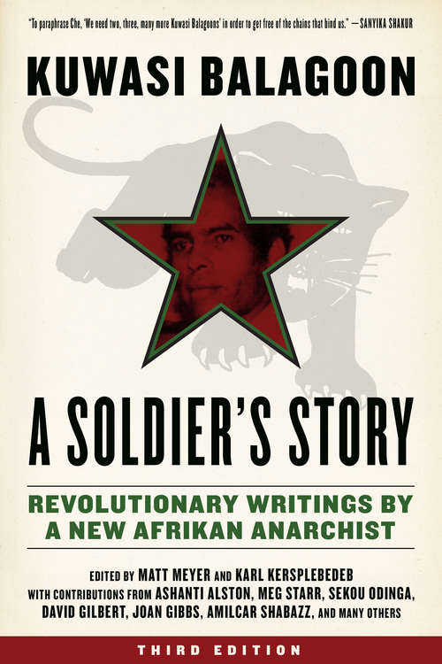 Book cover of A Soldier's Story: Revolutionary Writings by a New Afrikan Anarchist (3) (Kersplebedeb)