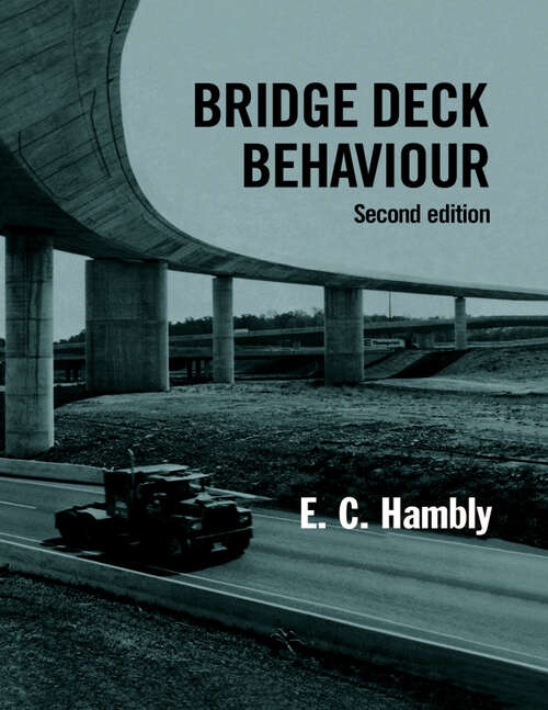 Book cover of Bridge Deck Behaviour