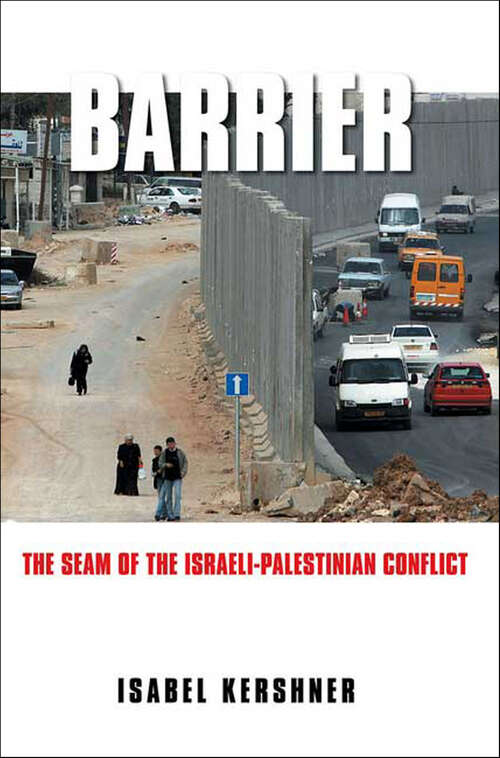 Book cover of Barrier: The Seam of the Israeli-Palestinian Conflict