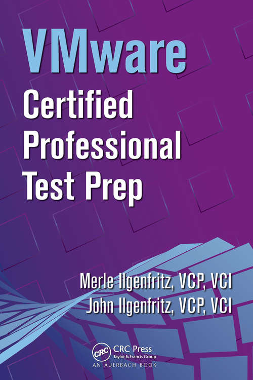 Book cover of VMware Certified Professional Test Prep