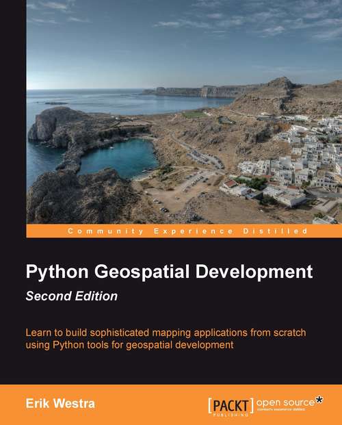 Book cover of Python Geospatial Development, Second Edition (2)