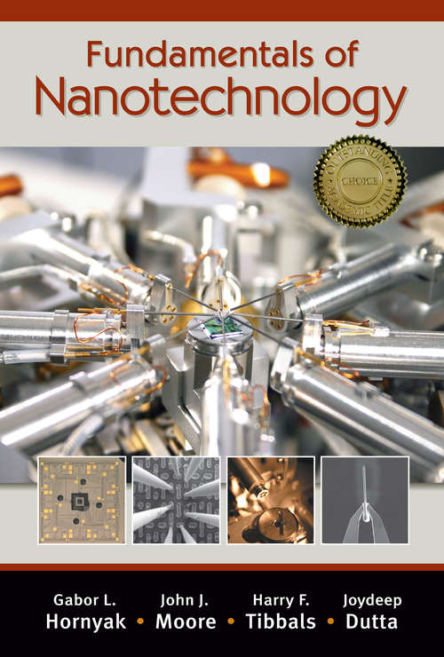 Book cover of Fundamentals of Nanotechnology (1)