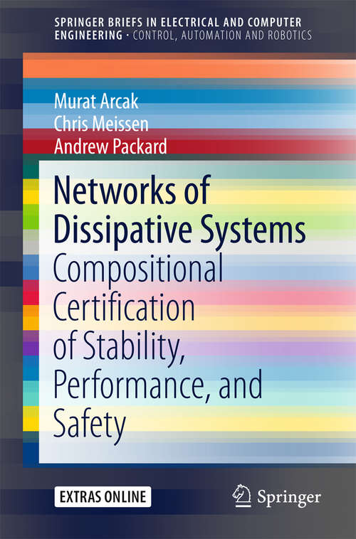 Book cover of Networks of Dissipative Systems