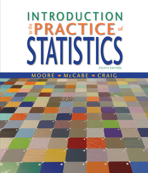 Book cover of Introduction to the Practice of Statistics