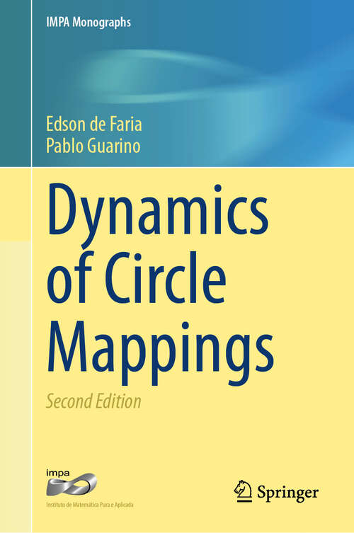 Book cover of Dynamics of Circle Mappings (Second Edition 2024) (IMPA Monographs)