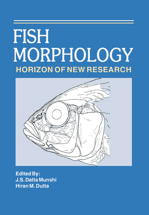 Book cover of Fish Morphology: Horizon Of New Research